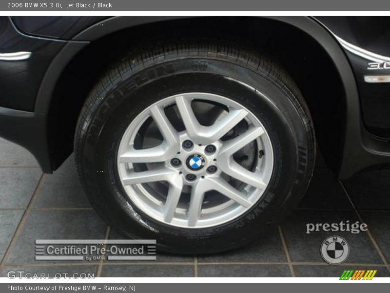 Jet Black / Black 2006 BMW X5 3.0i