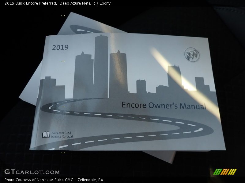 Deep Azure Metallic / Ebony 2019 Buick Encore Preferred