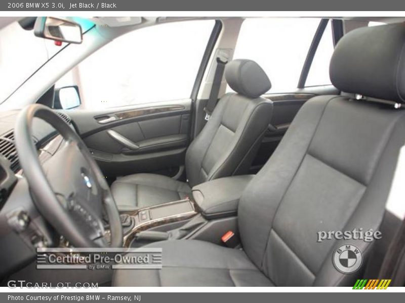 Jet Black / Black 2006 BMW X5 3.0i