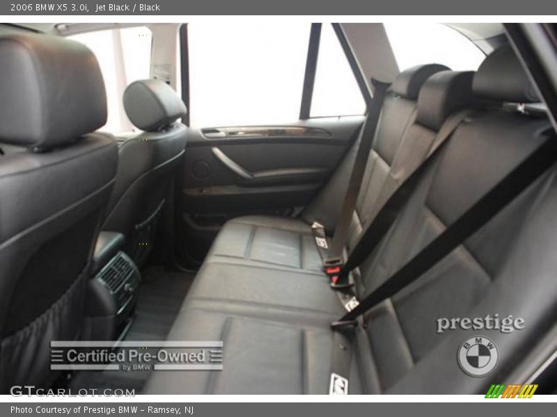 Jet Black / Black 2006 BMW X5 3.0i