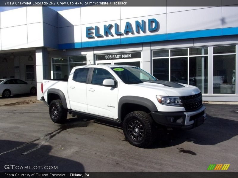 Summit White / Jet Black 2019 Chevrolet Colorado ZR2 Crew Cab 4x4