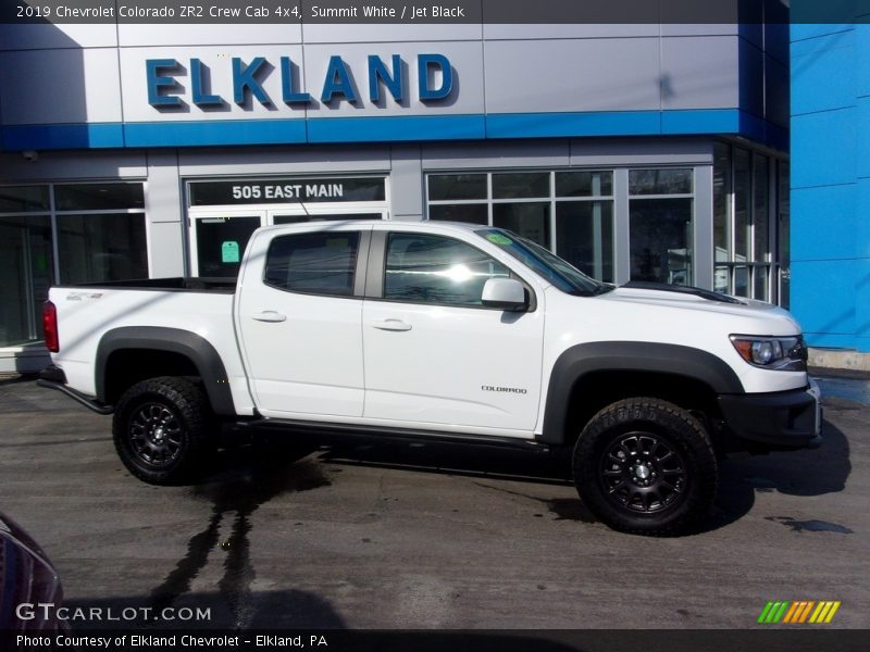 Summit White / Jet Black 2019 Chevrolet Colorado ZR2 Crew Cab 4x4