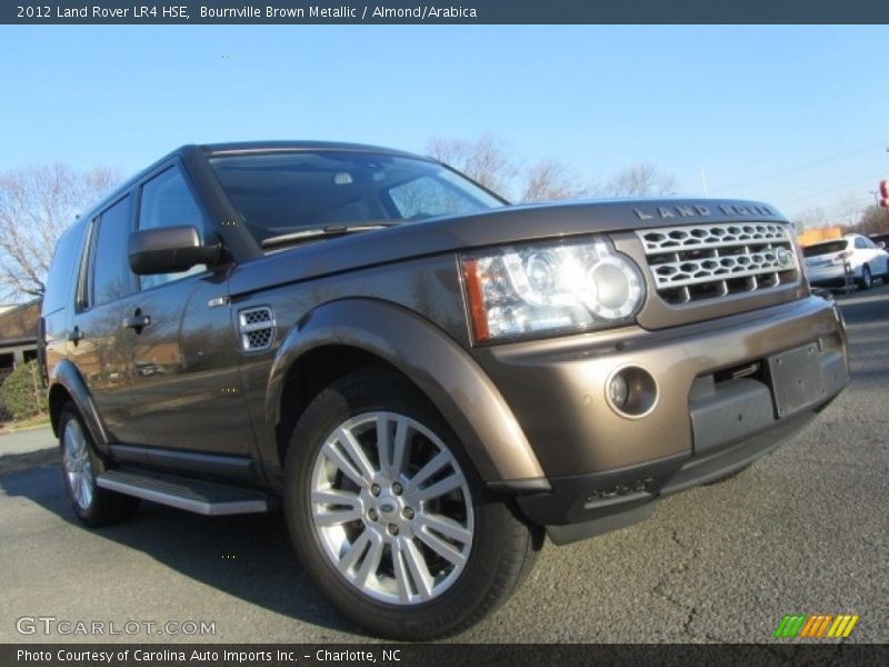 Bournville Brown Metallic / Almond/Arabica 2012 Land Rover LR4 HSE