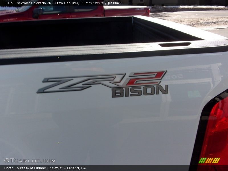 Summit White / Jet Black 2019 Chevrolet Colorado ZR2 Crew Cab 4x4