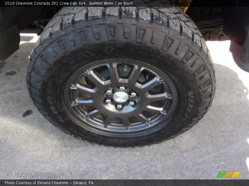 Summit White / Jet Black 2019 Chevrolet Colorado ZR2 Crew Cab 4x4