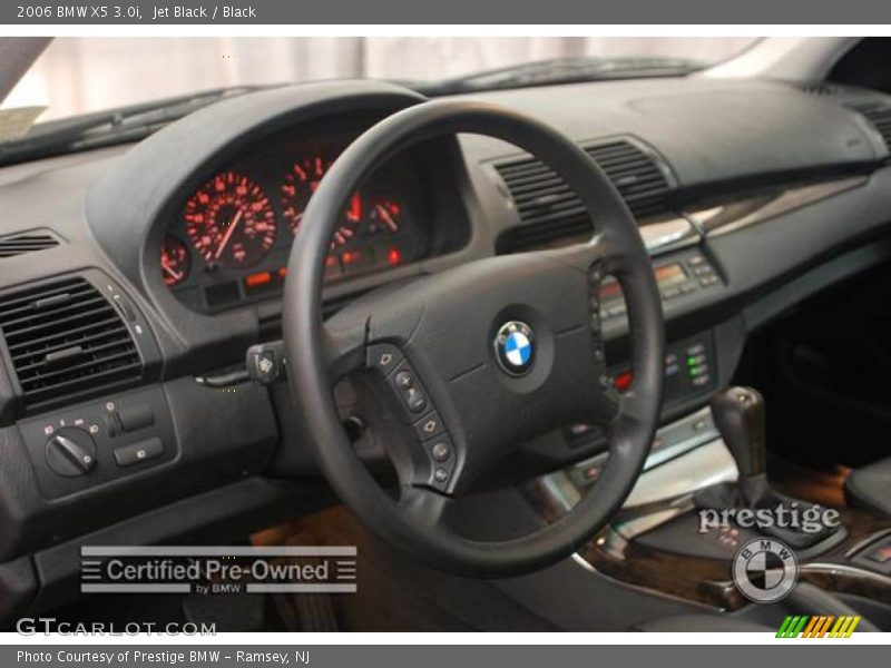 Jet Black / Black 2006 BMW X5 3.0i