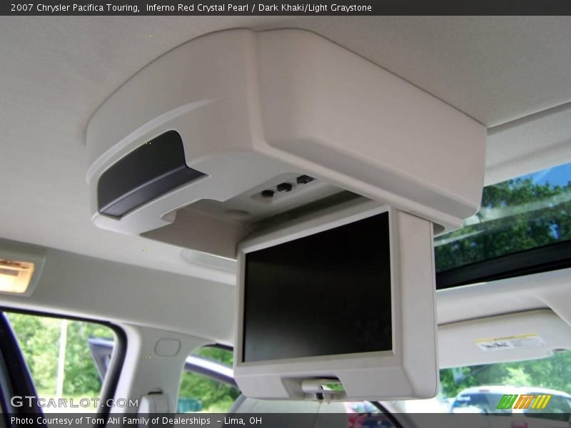 Inferno Red Crystal Pearl / Dark Khaki/Light Graystone 2007 Chrysler Pacifica Touring