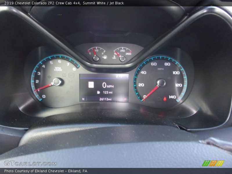 Summit White / Jet Black 2019 Chevrolet Colorado ZR2 Crew Cab 4x4