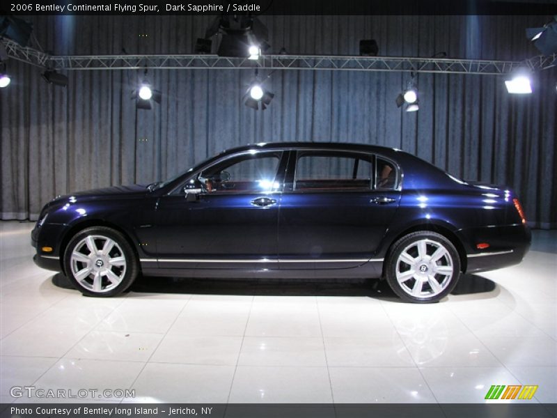 Dark Sapphire / Saddle 2006 Bentley Continental Flying Spur