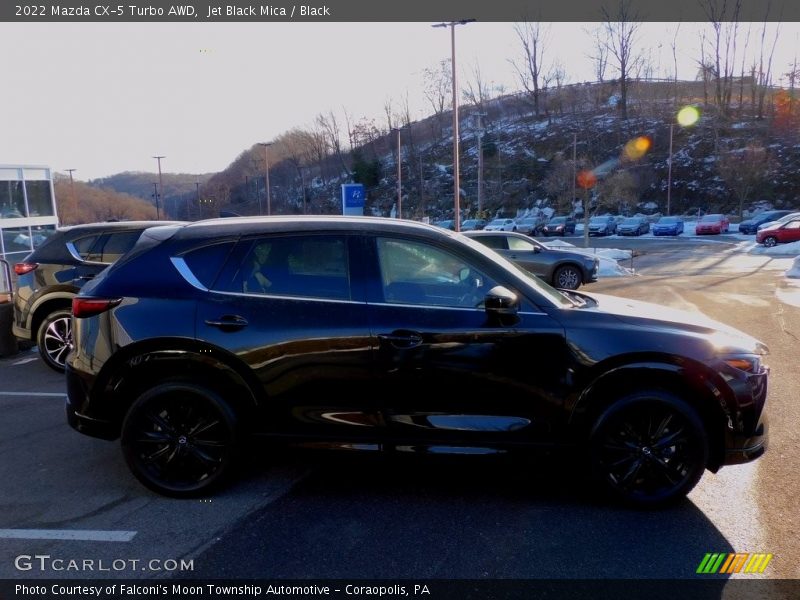 Jet Black Mica / Black 2022 Mazda CX-5 Turbo AWD