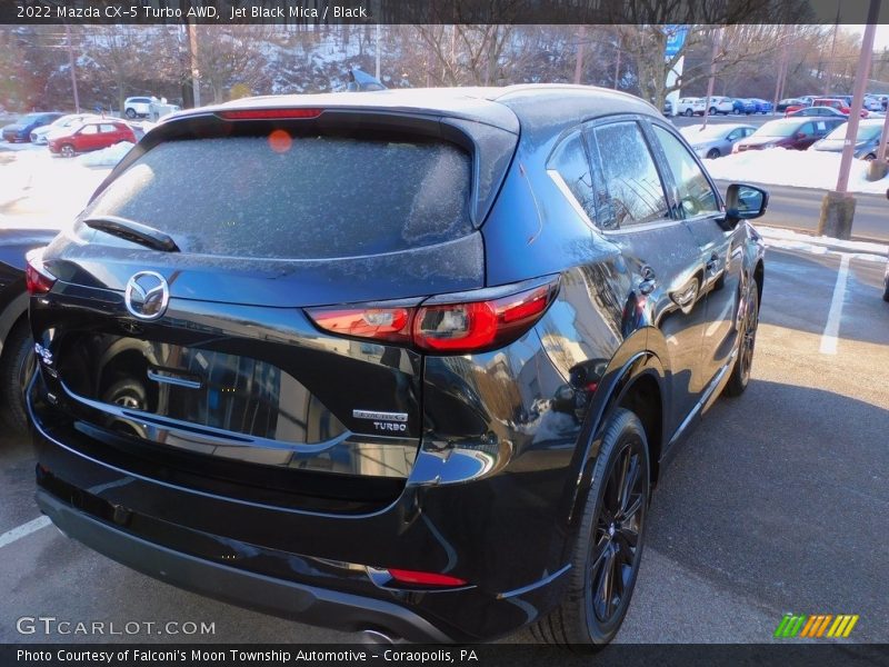 Jet Black Mica / Black 2022 Mazda CX-5 Turbo AWD