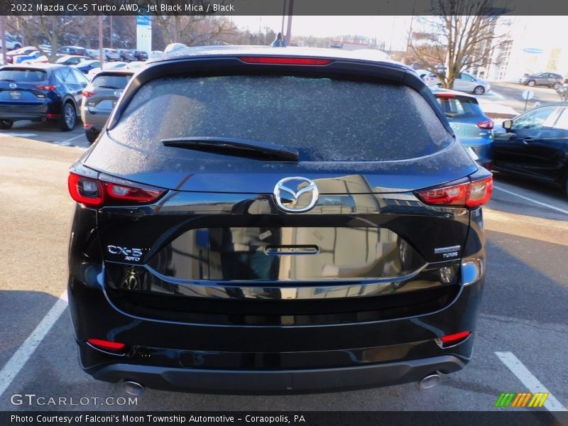 Jet Black Mica / Black 2022 Mazda CX-5 Turbo AWD