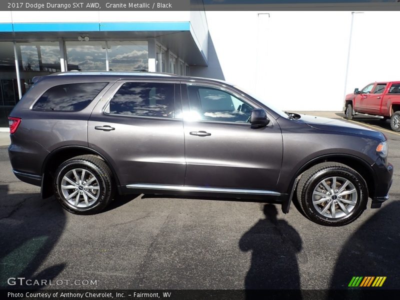 Granite Metallic / Black 2017 Dodge Durango SXT AWD