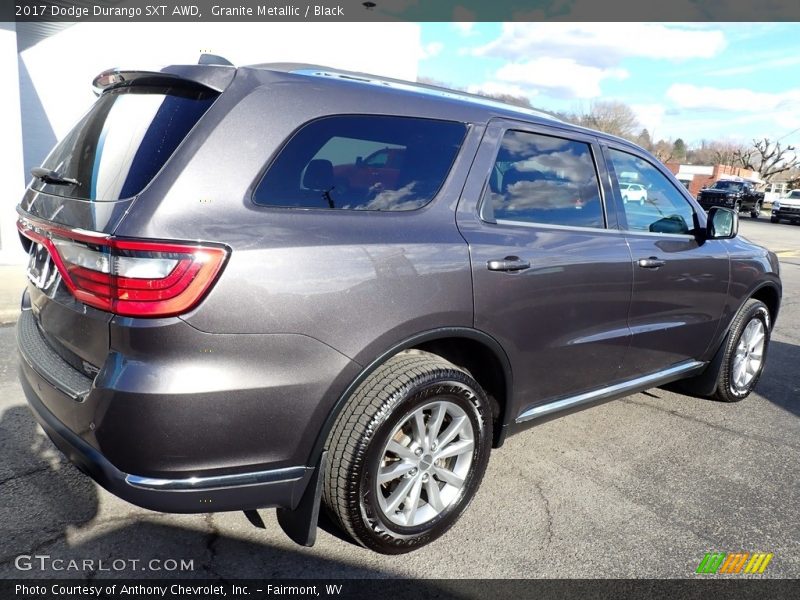 Granite Metallic / Black 2017 Dodge Durango SXT AWD