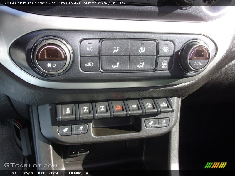 Summit White / Jet Black 2019 Chevrolet Colorado ZR2 Crew Cab 4x4