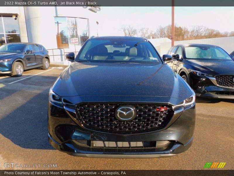 Jet Black Mica / Black 2022 Mazda CX-5 Turbo AWD