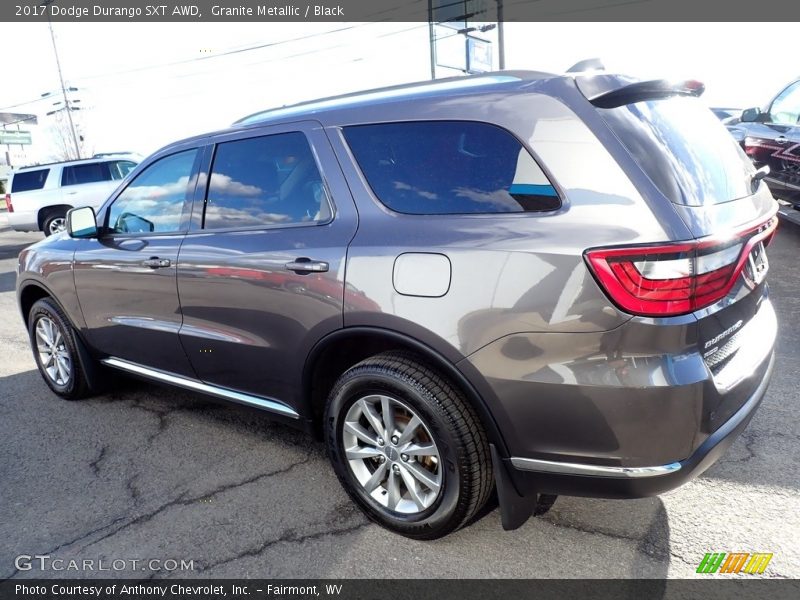 Granite Metallic / Black 2017 Dodge Durango SXT AWD