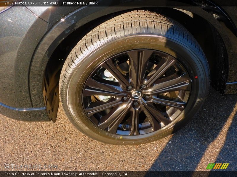 Jet Black Mica / Black 2022 Mazda CX-5 Turbo AWD