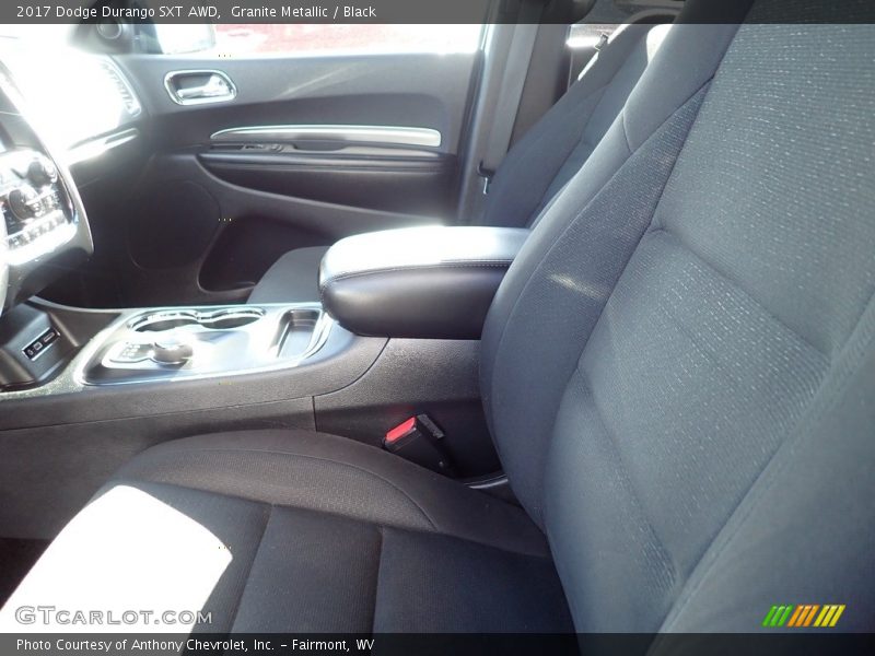 Granite Metallic / Black 2017 Dodge Durango SXT AWD