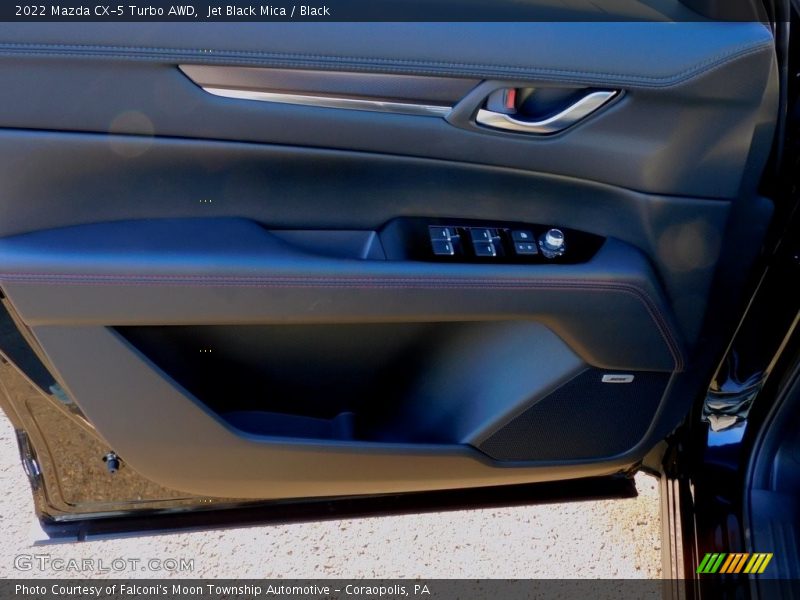 Jet Black Mica / Black 2022 Mazda CX-5 Turbo AWD