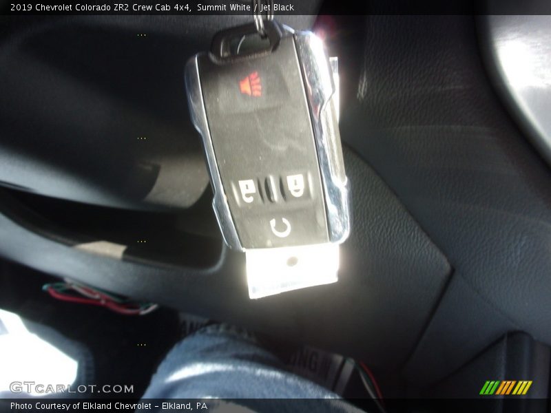 Summit White / Jet Black 2019 Chevrolet Colorado ZR2 Crew Cab 4x4