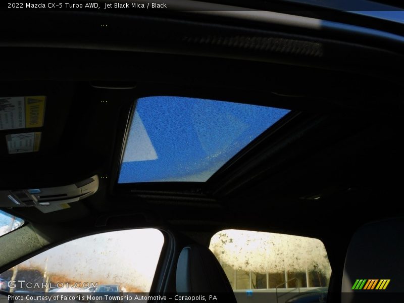 Jet Black Mica / Black 2022 Mazda CX-5 Turbo AWD