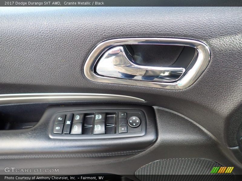 Granite Metallic / Black 2017 Dodge Durango SXT AWD