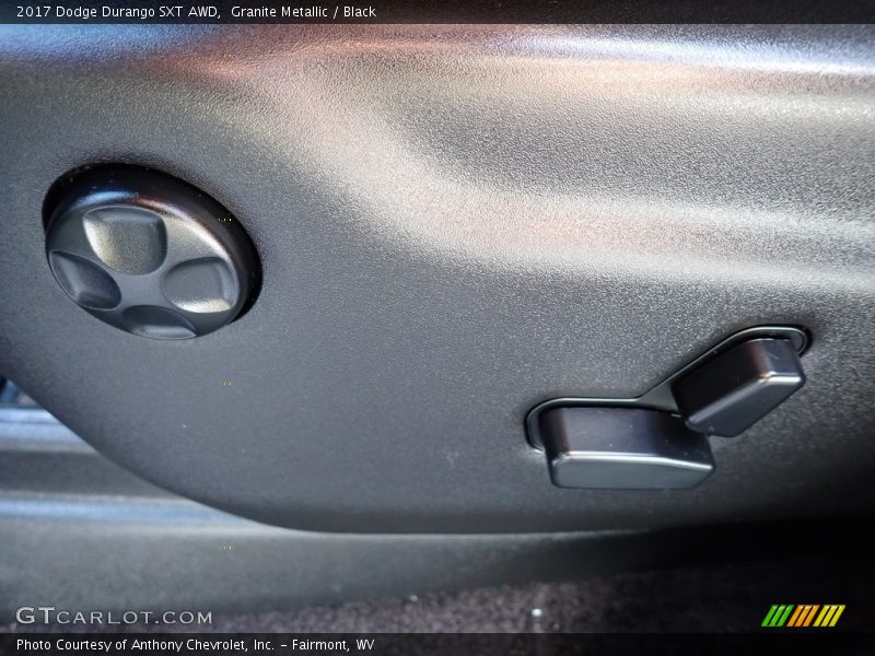 Granite Metallic / Black 2017 Dodge Durango SXT AWD