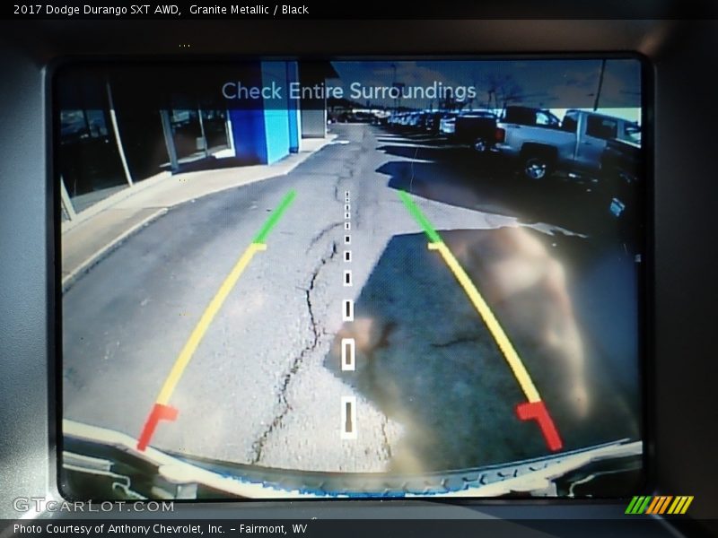 Granite Metallic / Black 2017 Dodge Durango SXT AWD