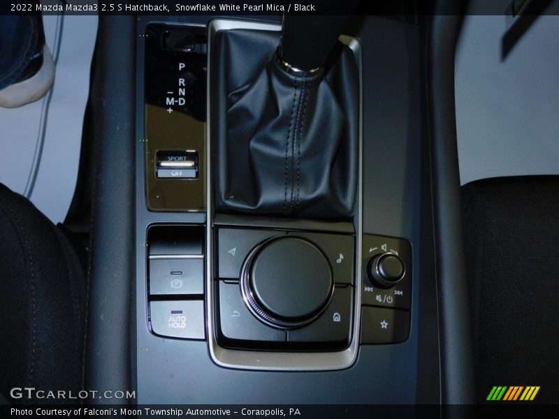 Snowflake White Pearl Mica / Black 2022 Mazda Mazda3 2.5 S Hatchback