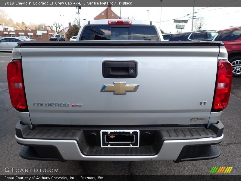 Silver Ice Metallic / Jet Black 2019 Chevrolet Colorado LT Crew Cab 4x4