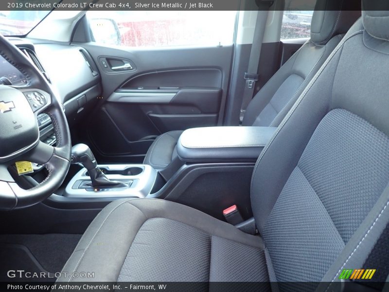 Silver Ice Metallic / Jet Black 2019 Chevrolet Colorado LT Crew Cab 4x4