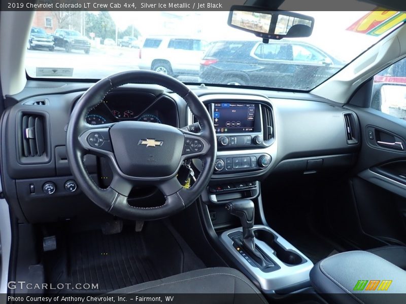 Silver Ice Metallic / Jet Black 2019 Chevrolet Colorado LT Crew Cab 4x4