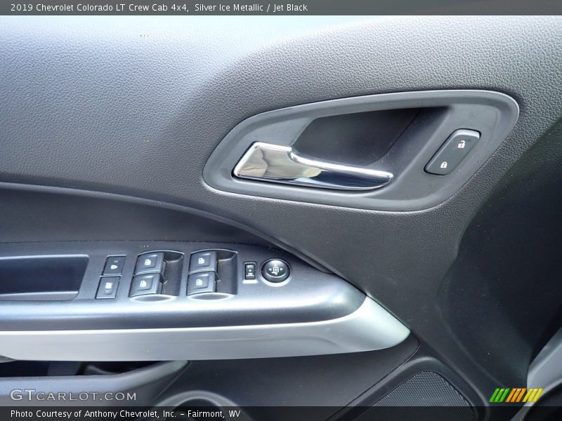 Silver Ice Metallic / Jet Black 2019 Chevrolet Colorado LT Crew Cab 4x4