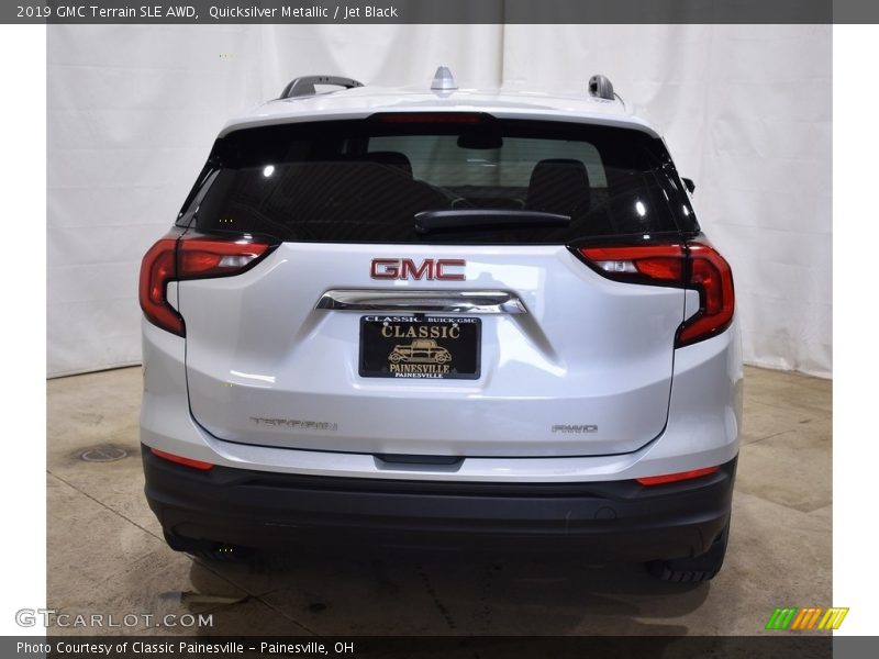 Quicksilver Metallic / Jet Black 2019 GMC Terrain SLE AWD