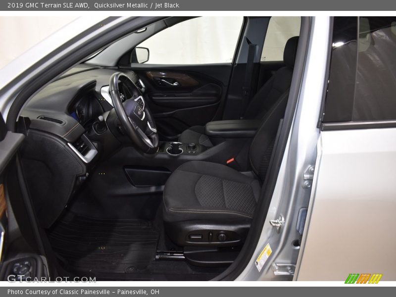 Quicksilver Metallic / Jet Black 2019 GMC Terrain SLE AWD