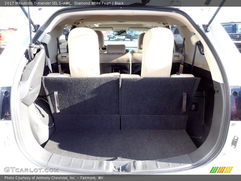 Diamond White Pearl / Black 2017 Mitsubishi Outlander SEL S-AWC