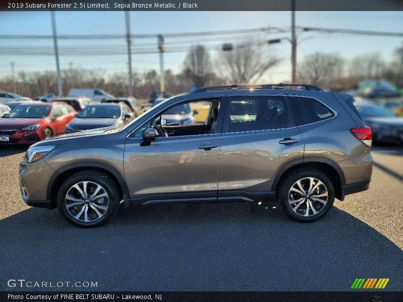 Sepia Bronze Metallic / Black 2019 Subaru Forester 2.5i Limited