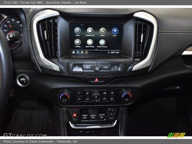 Quicksilver Metallic / Jet Black 2019 GMC Terrain SLE AWD