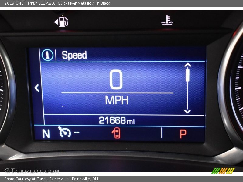 Quicksilver Metallic / Jet Black 2019 GMC Terrain SLE AWD