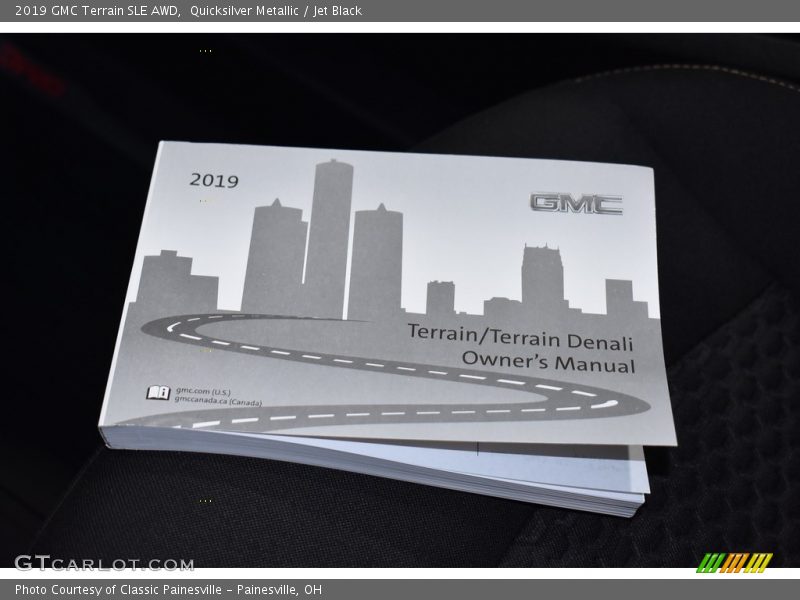 Quicksilver Metallic / Jet Black 2019 GMC Terrain SLE AWD