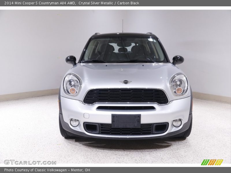 Crystal Silver Metallic / Carbon Black 2014 Mini Cooper S Countryman All4 AWD