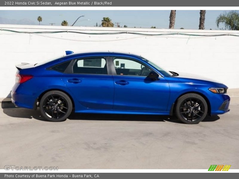  2022 Civic Si Sedan Aegean Blue Metallic