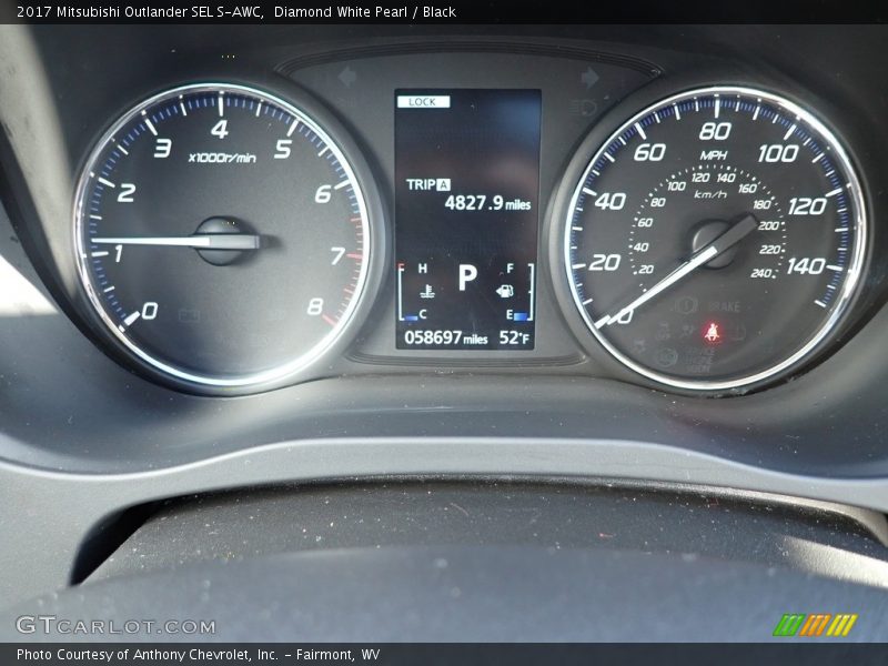  2017 Outlander SEL S-AWC SEL S-AWC Gauges