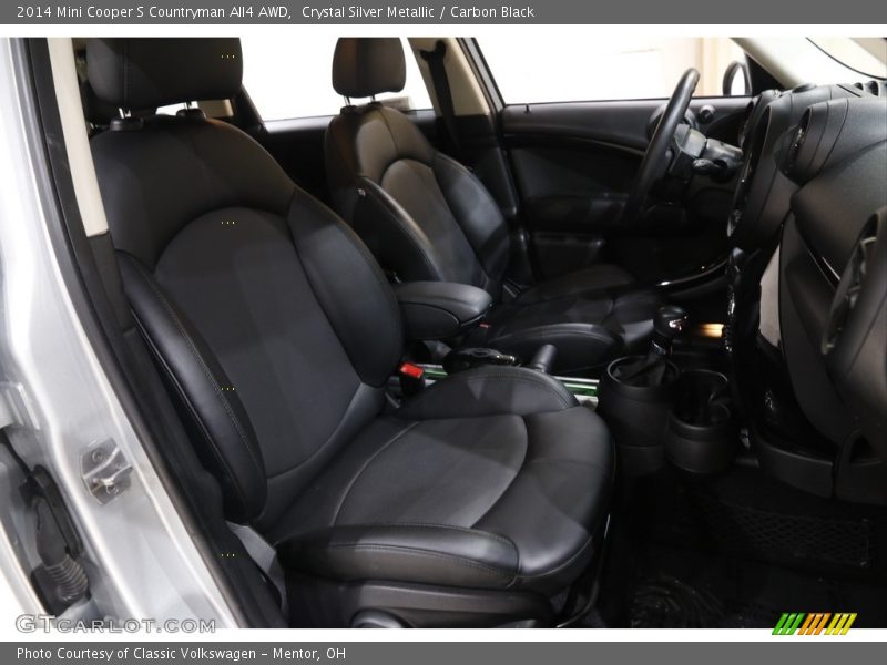 Crystal Silver Metallic / Carbon Black 2014 Mini Cooper S Countryman All4 AWD