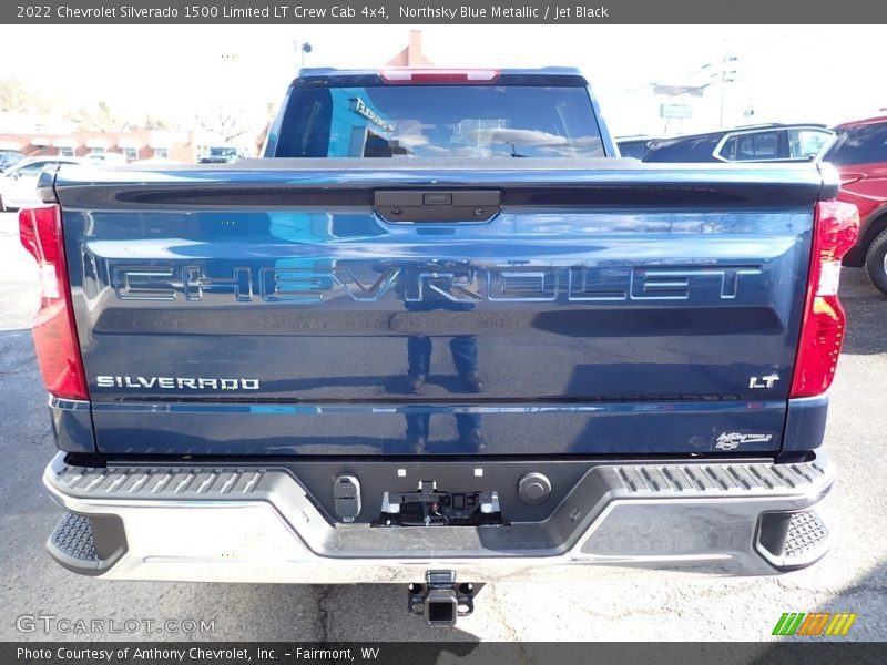 Northsky Blue Metallic / Jet Black 2022 Chevrolet Silverado 1500 Limited LT Crew Cab 4x4