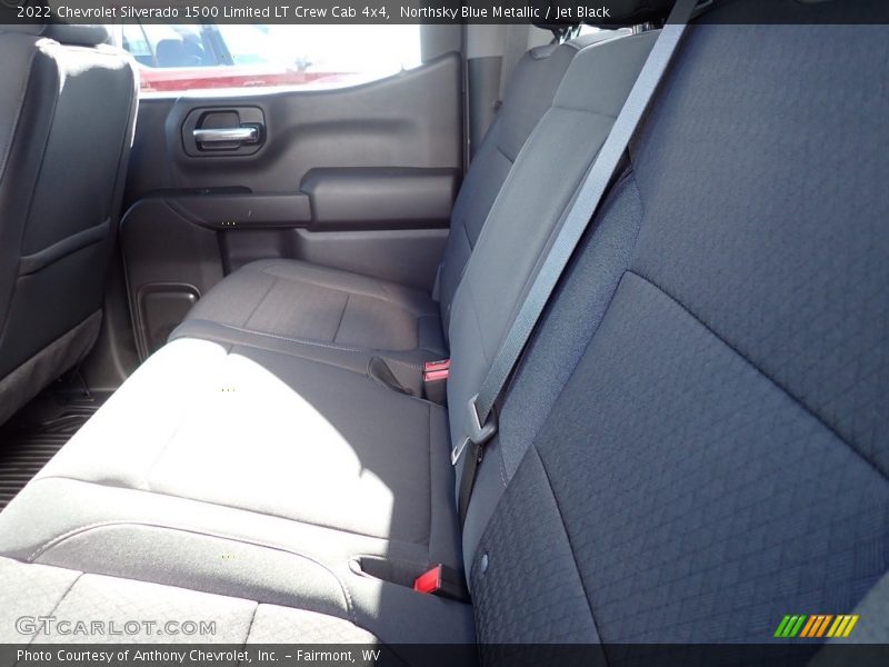 Northsky Blue Metallic / Jet Black 2022 Chevrolet Silverado 1500 Limited LT Crew Cab 4x4