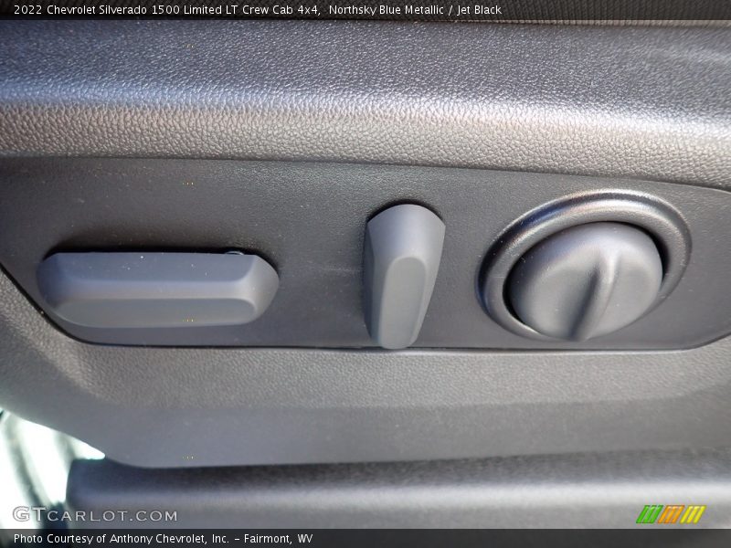 Northsky Blue Metallic / Jet Black 2022 Chevrolet Silverado 1500 Limited LT Crew Cab 4x4