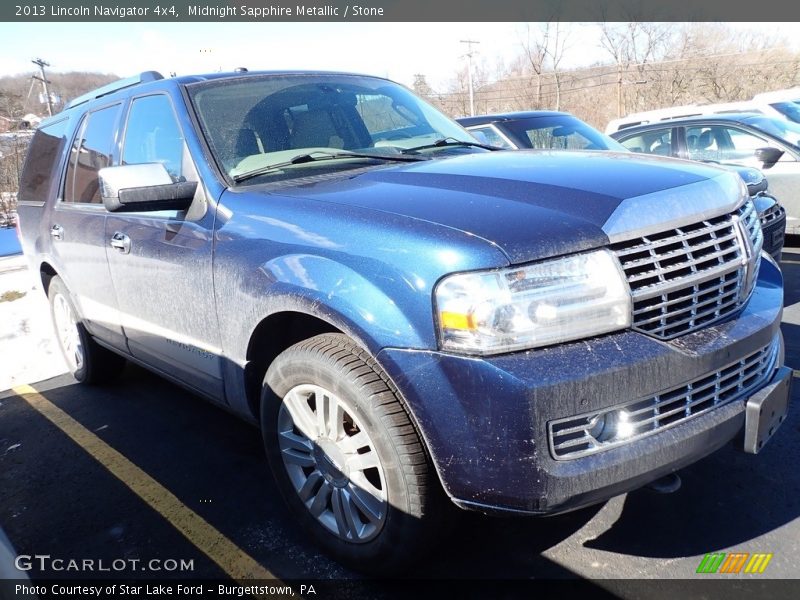 Midnight Sapphire Metallic / Stone 2013 Lincoln Navigator 4x4