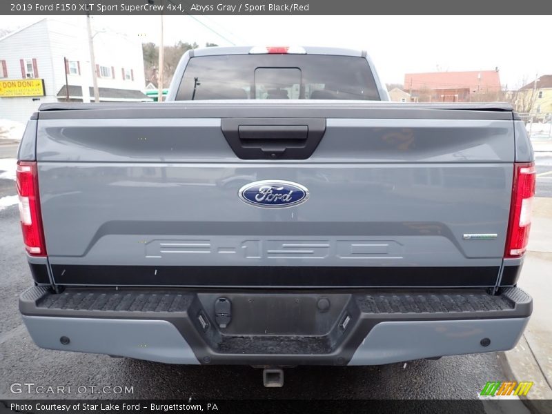 Abyss Gray / Sport Black/Red 2019 Ford F150 XLT Sport SuperCrew 4x4